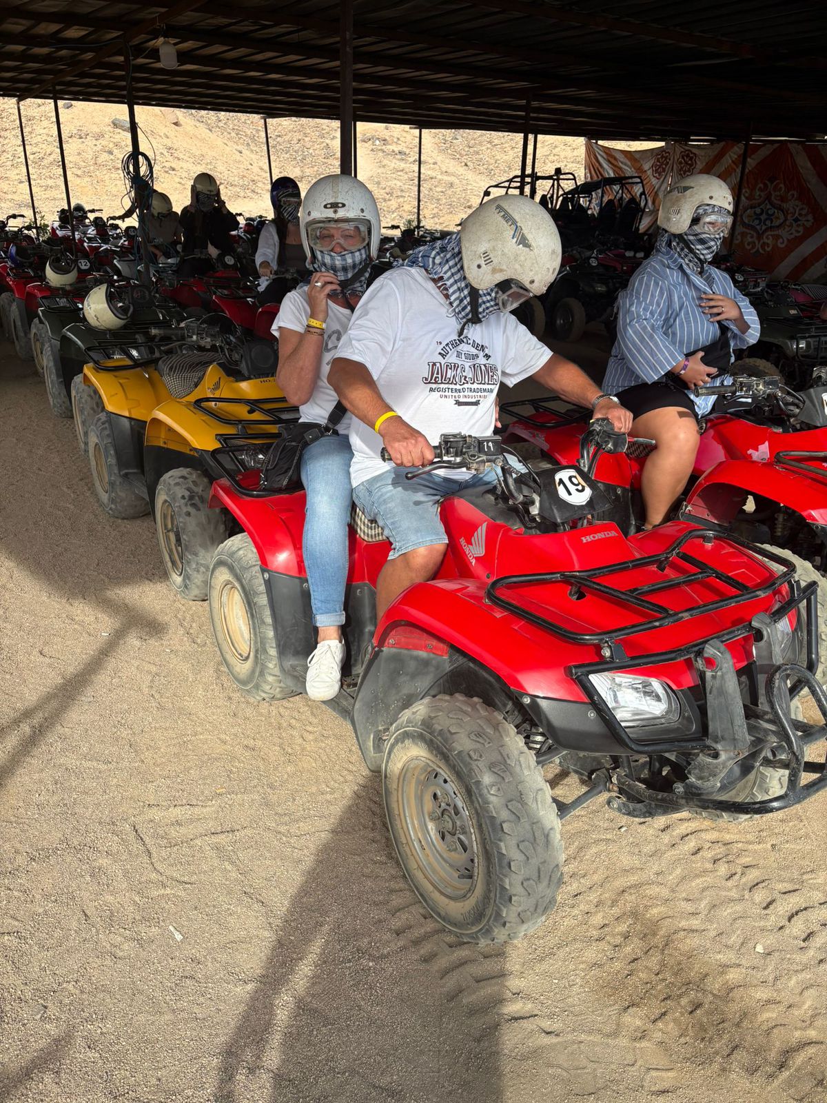 Morning Quad Bike Desert Safari with Transfers